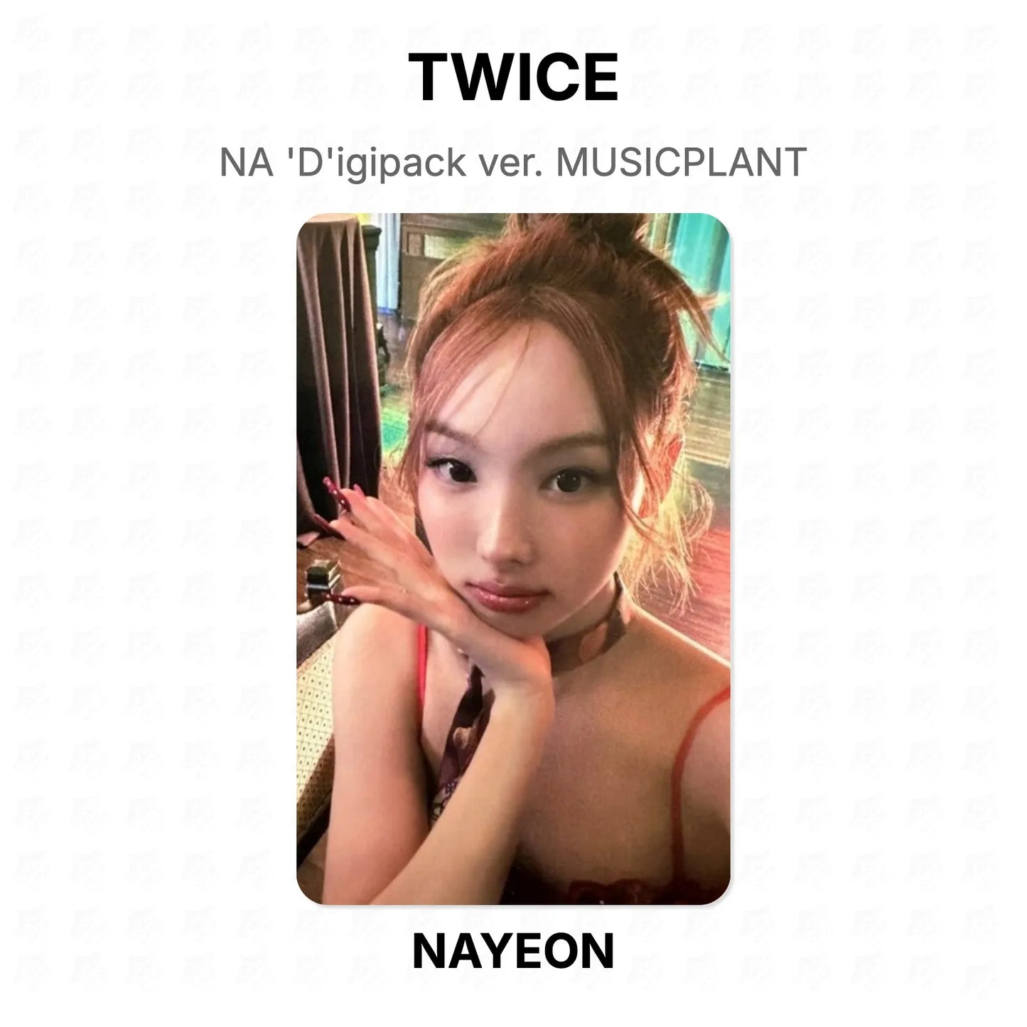 TWICE NA 'D'igipack ver. MUSICPLANT Official Photocard