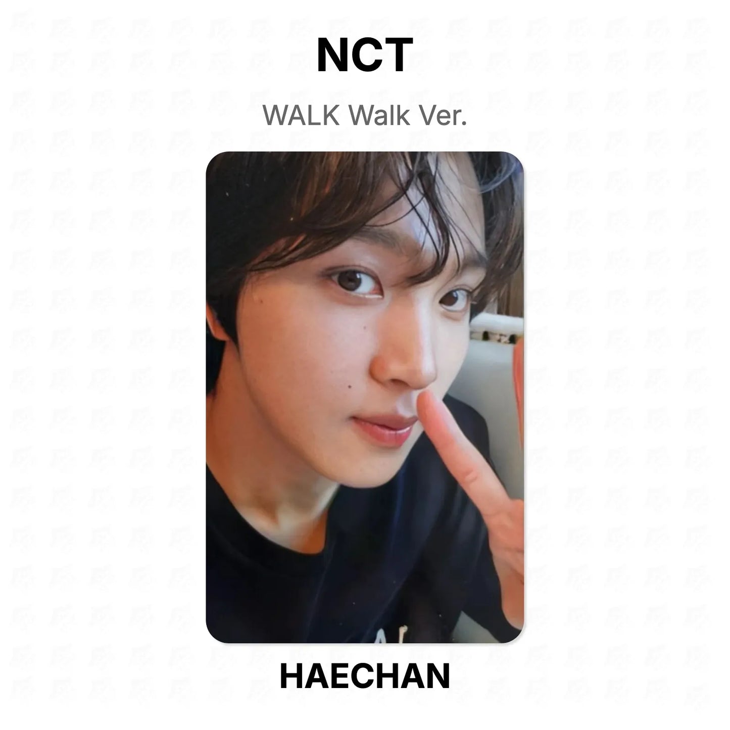 NCT WALK Walk Ver. Official Photocard