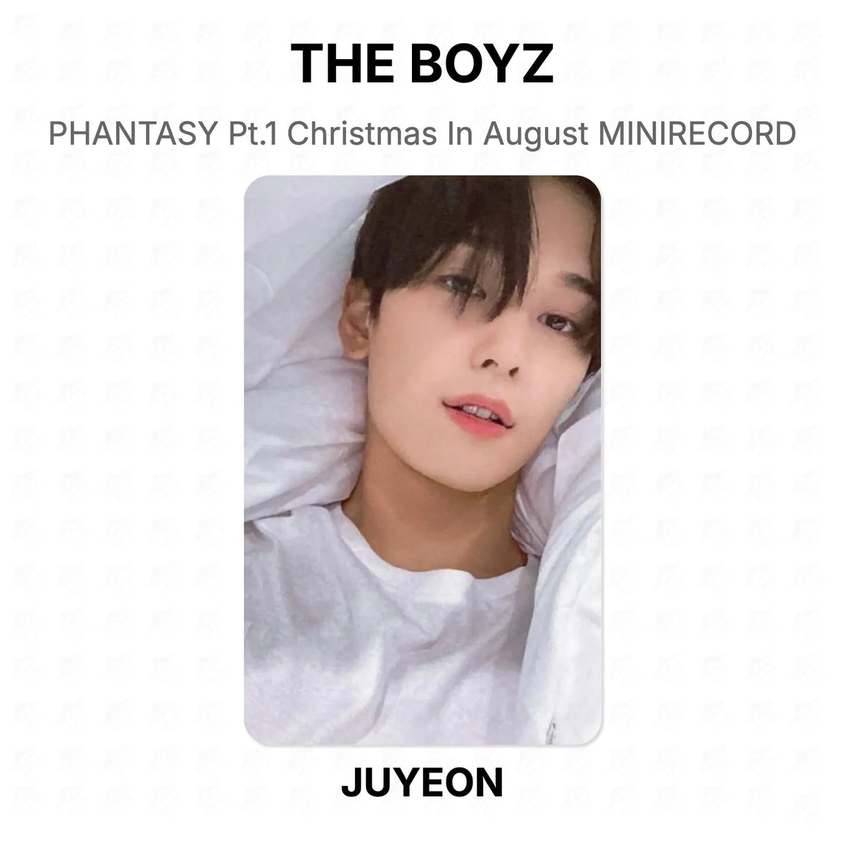 THE BOYZ PHANTASY Pt.1 Christmas In August MINIRECORD Official Photocard