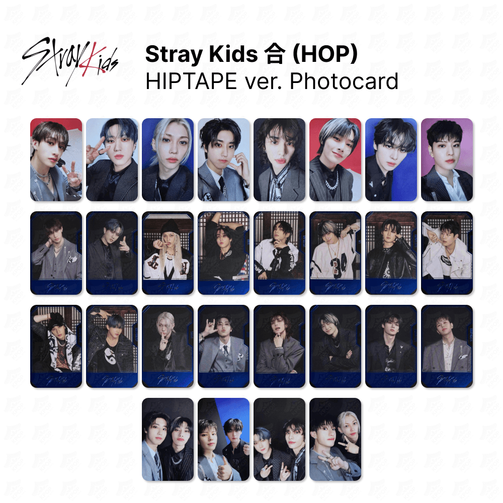 Stray Kids 合 HOP HIPTAPE VER Official KPOP Photocard Collection | KPOP SeoulCity