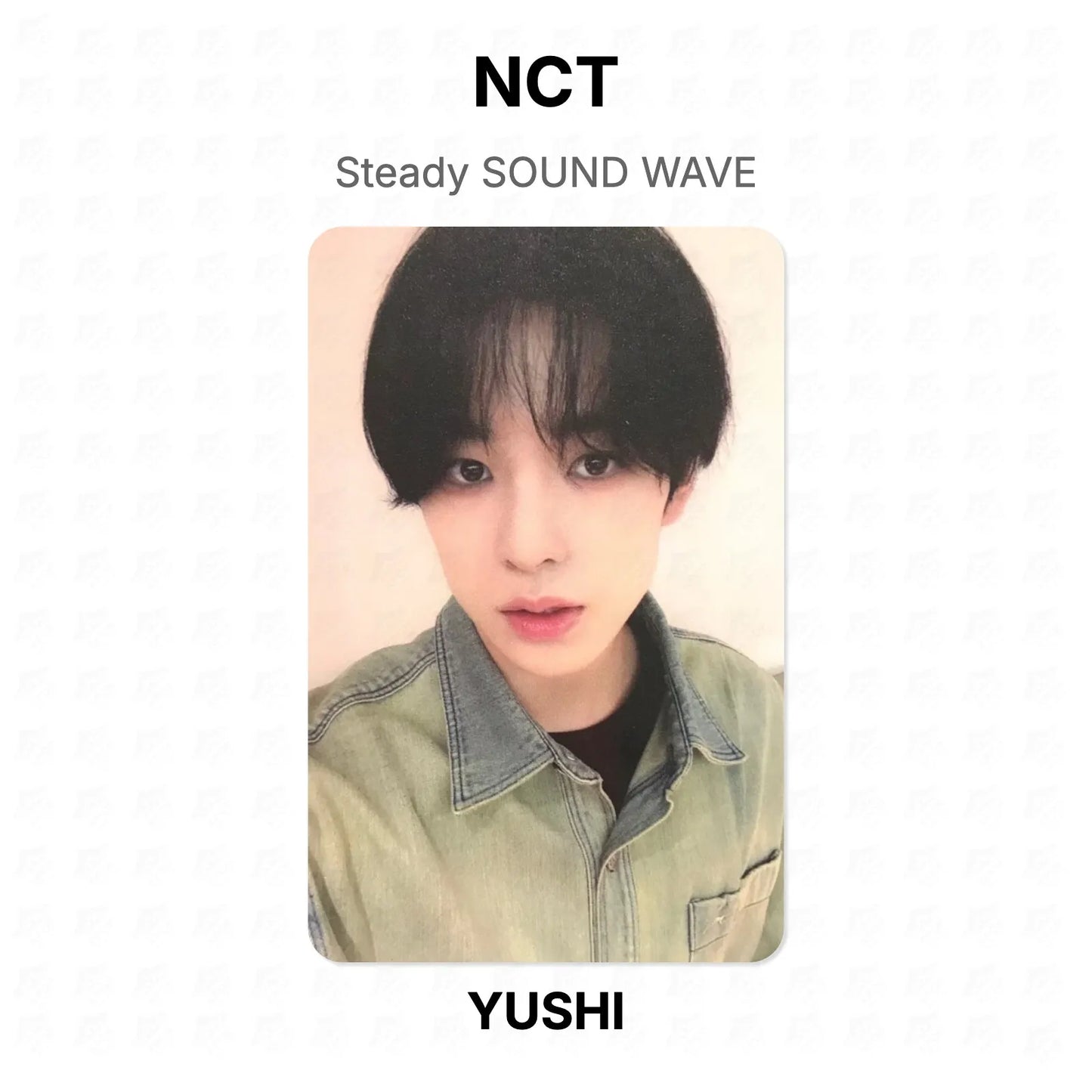NCT Steady SOUND WAVE Official Photocard