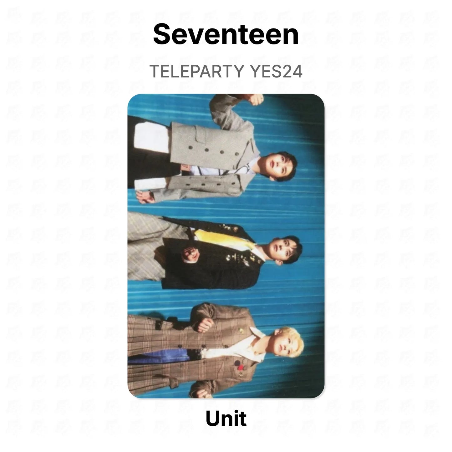 Seventeen TELEPARTY YES24 Official Photocard