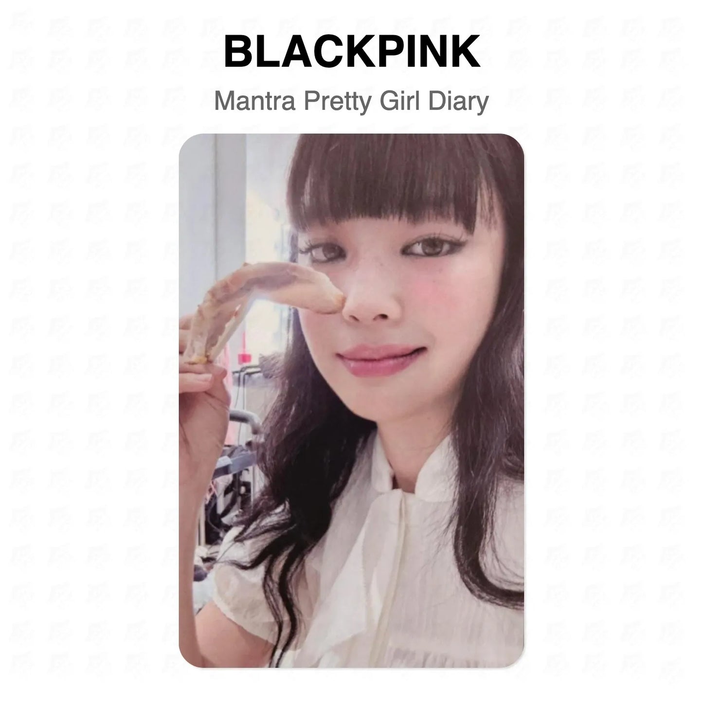 BLACKPINK Mantra Pretty Girl Diary Official Photocard