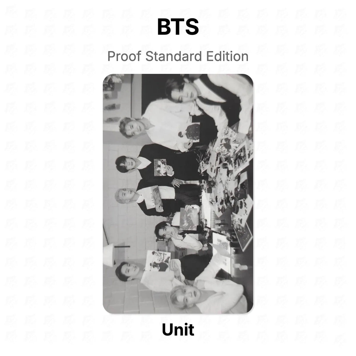 BTS Proof Standard Edition photocard oficial