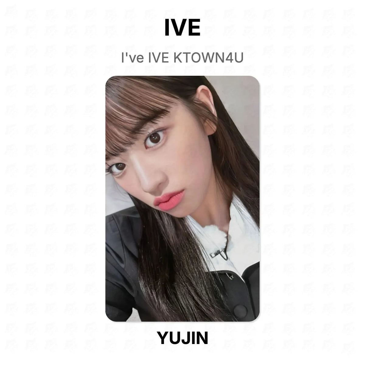 IVE I've IVE KTOWN4U Official Photocard