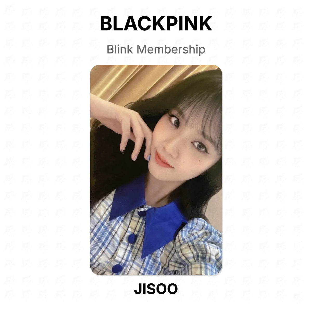 BLACKPINK Blink Membership Official Photocard