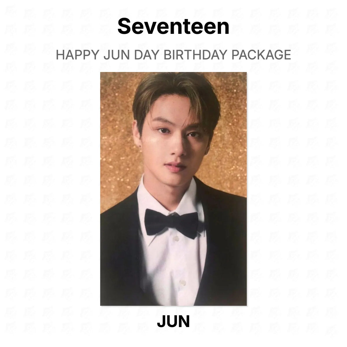 Seventeen HAPPY JUN DAY BIRTHDAY PACKAGE Official Photocard