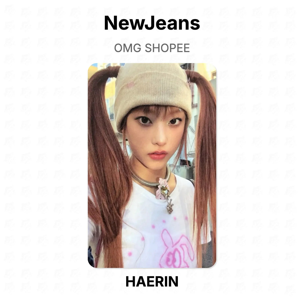 NewJeans OMG SHOPEE Official Photocard