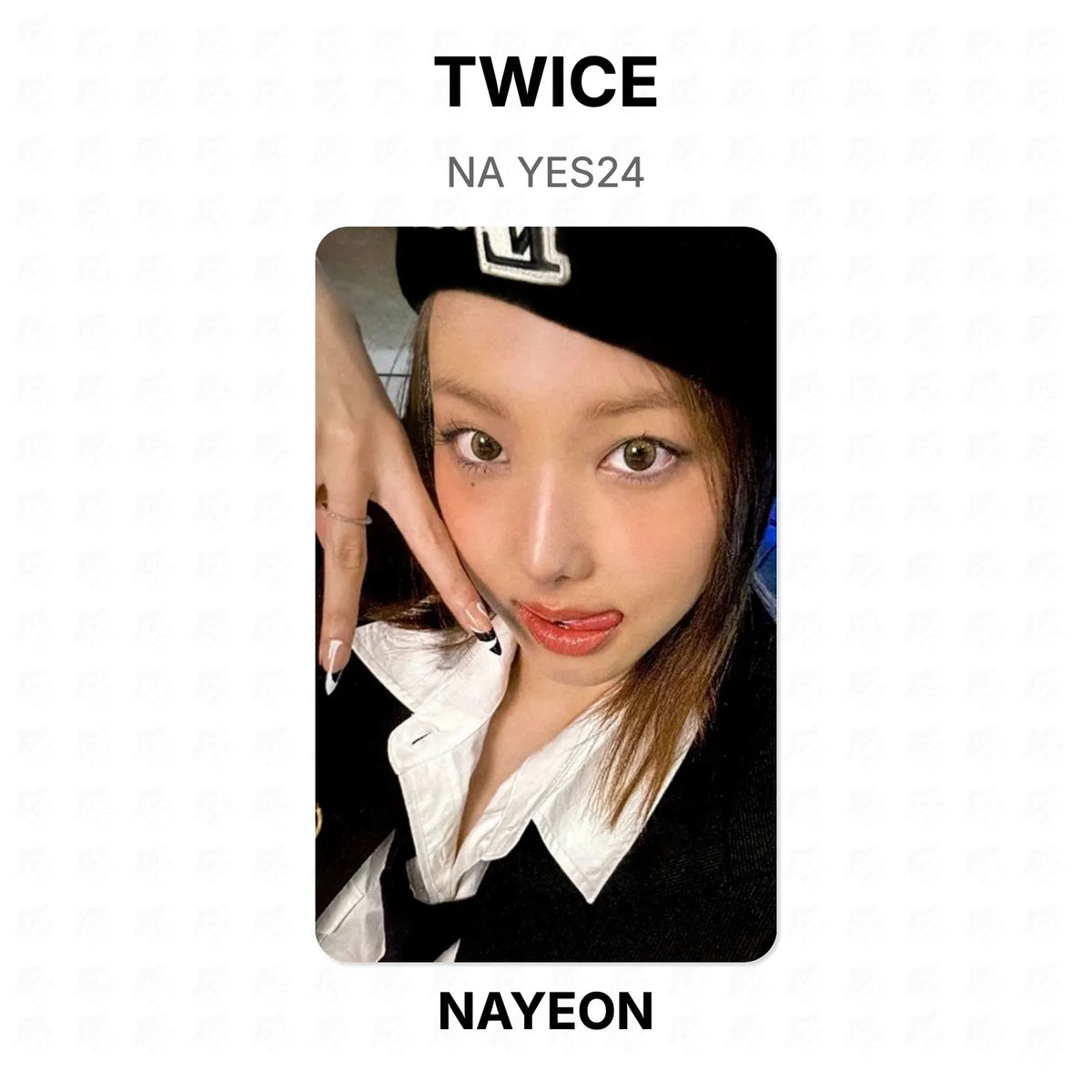 TWICE NA YES24 Official Photocard