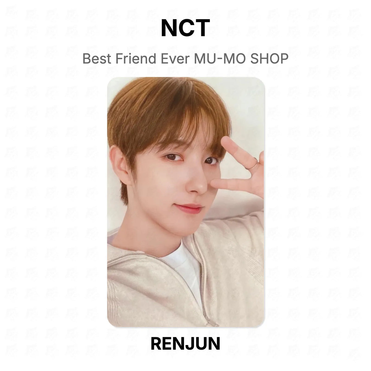 NCT Best Friend Ever MU-MO SHOP Official Photocard