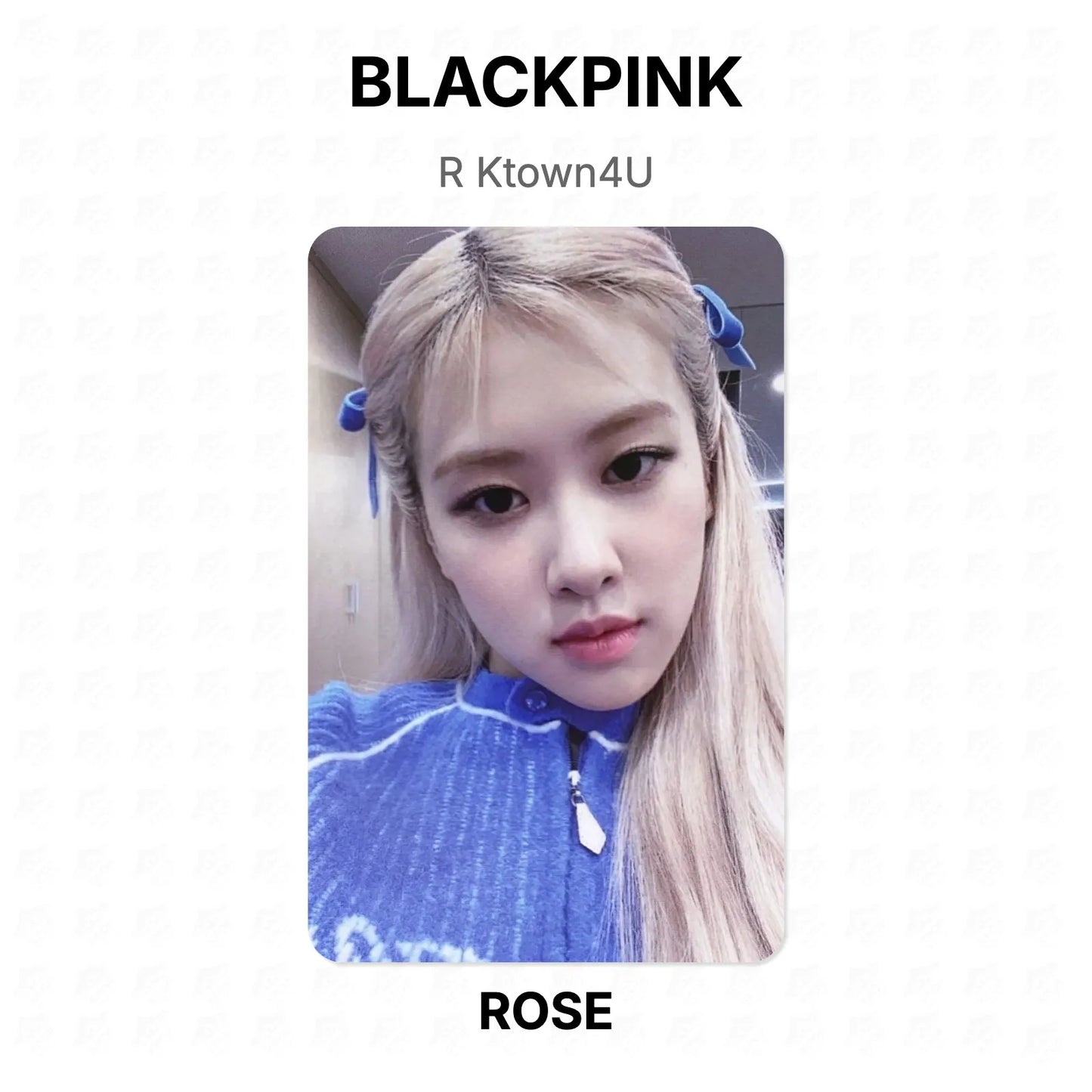 BLACKPINK R Ktown4U Official Photocard