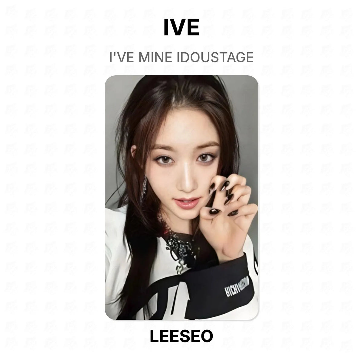 IVE I'VE MINE IDOUSTAGE Official Photocard