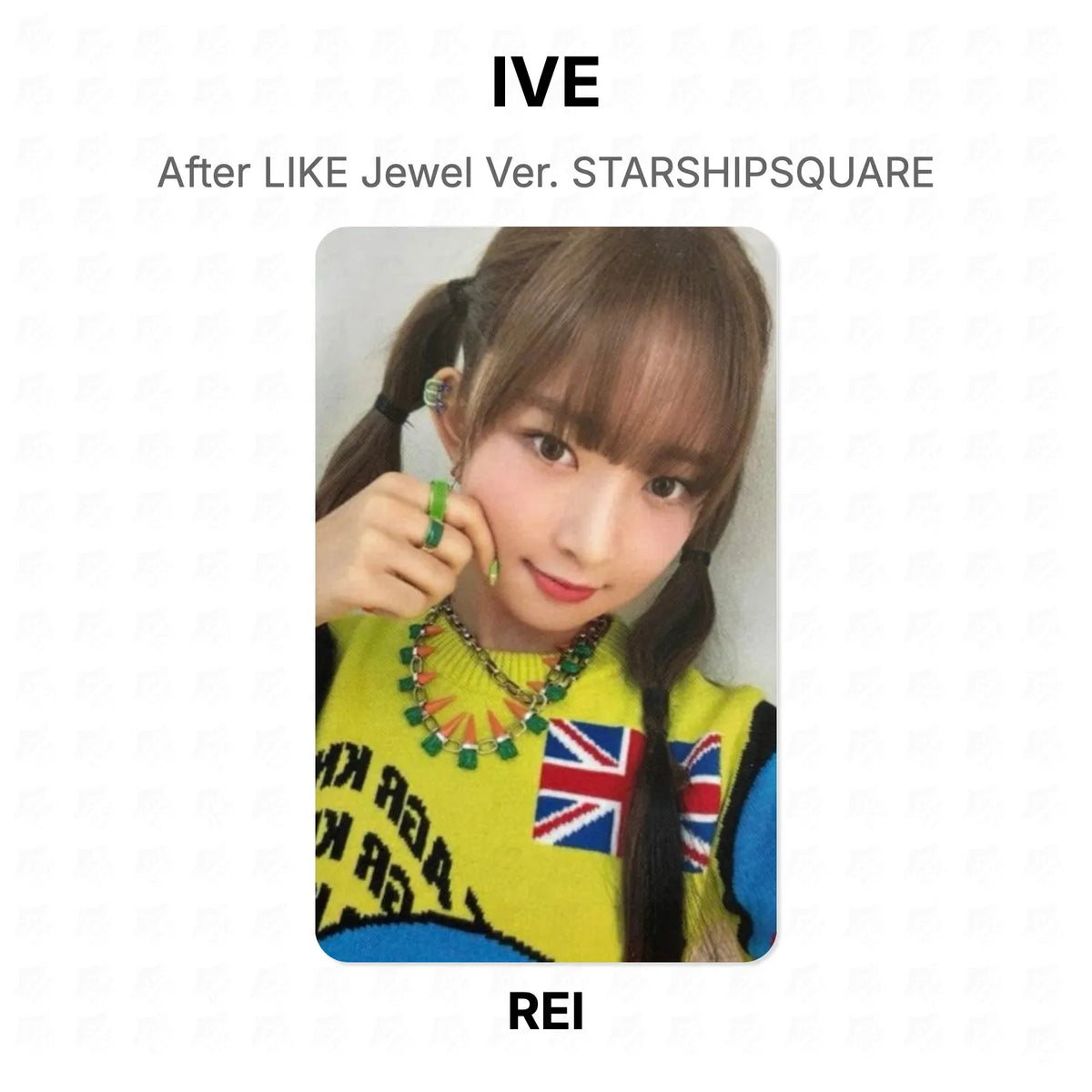 IVE After LIKE Jewel Ver. STARSHIPSQUARE Official Photocard