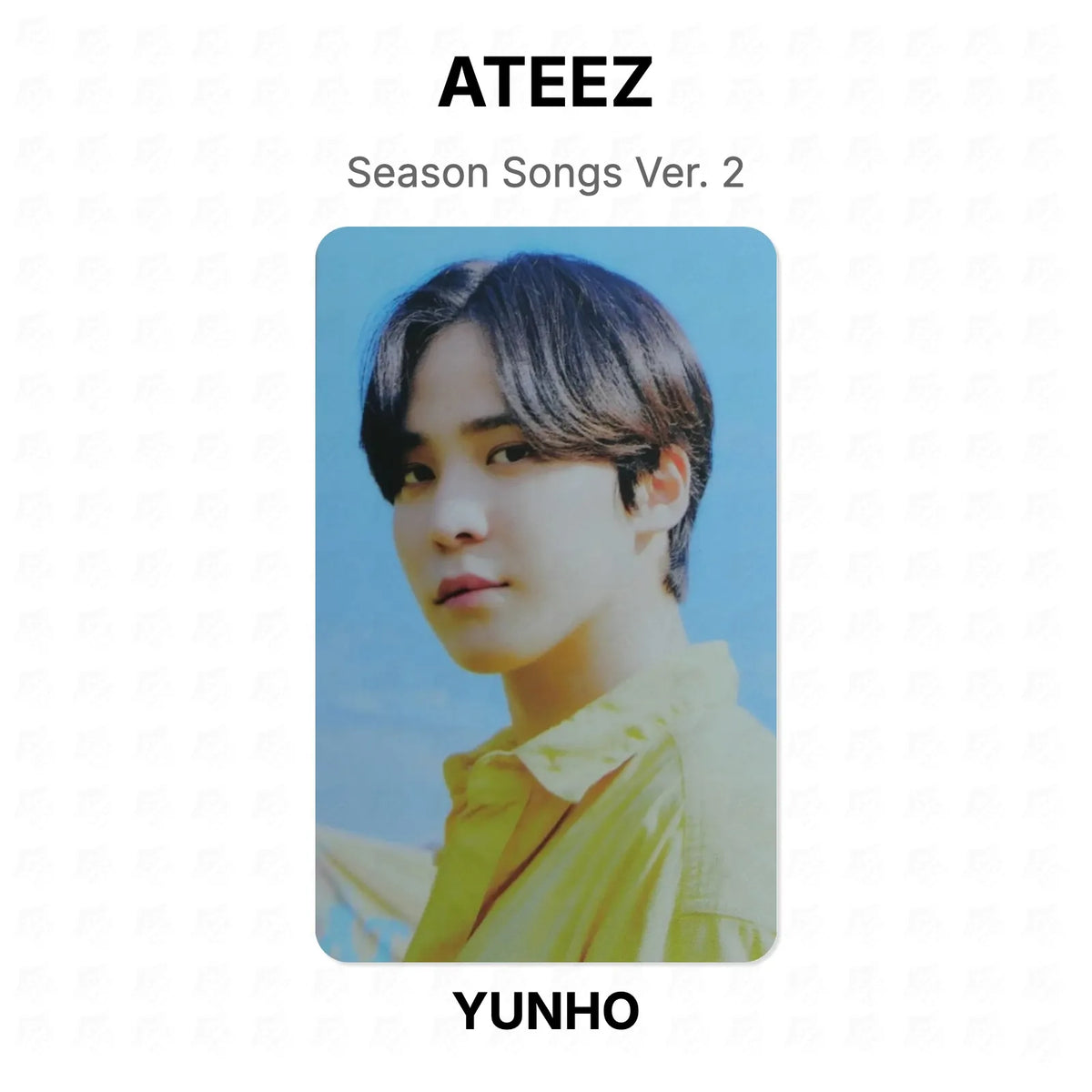 ATEEZ Season Songs Ver. 2 Official Photocard