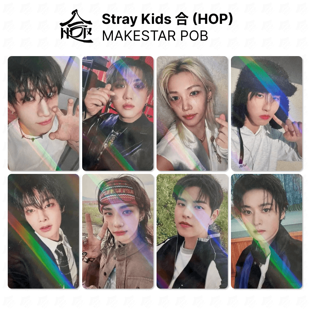 Stray Kids 合 HOP MAKESTAR POB Official KPOP Photocard Collection | KPOP SeoulCity