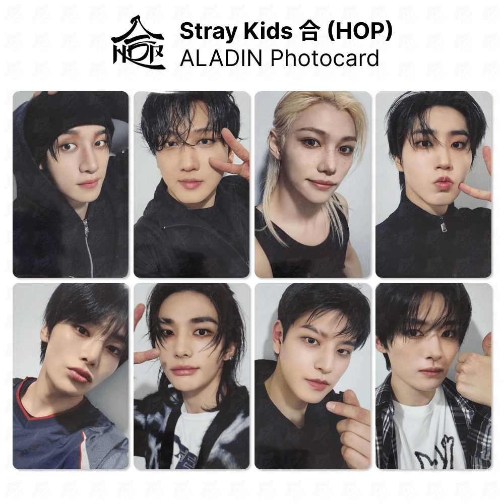 Stray Kids 合 HOP ALADIN Official KPOP Photocard Collection | KPOP SeoulCity