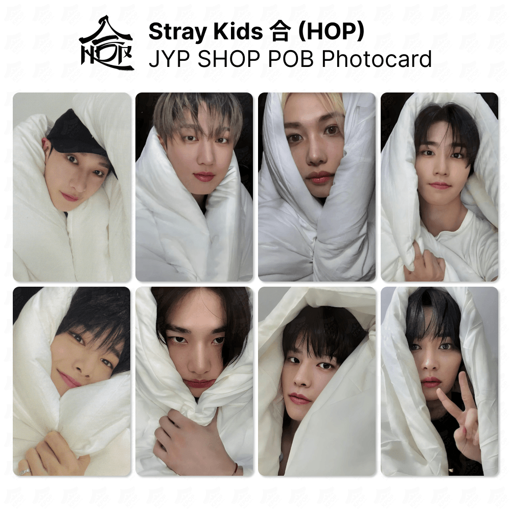 Stray Kids 合 HOP JYP SHOP POB Official KPOP Photocard Collection | KPOP SeoulCity