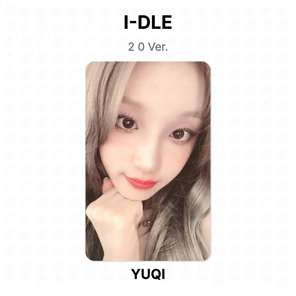 I-DLE 2 0 Ver. Official Photocard