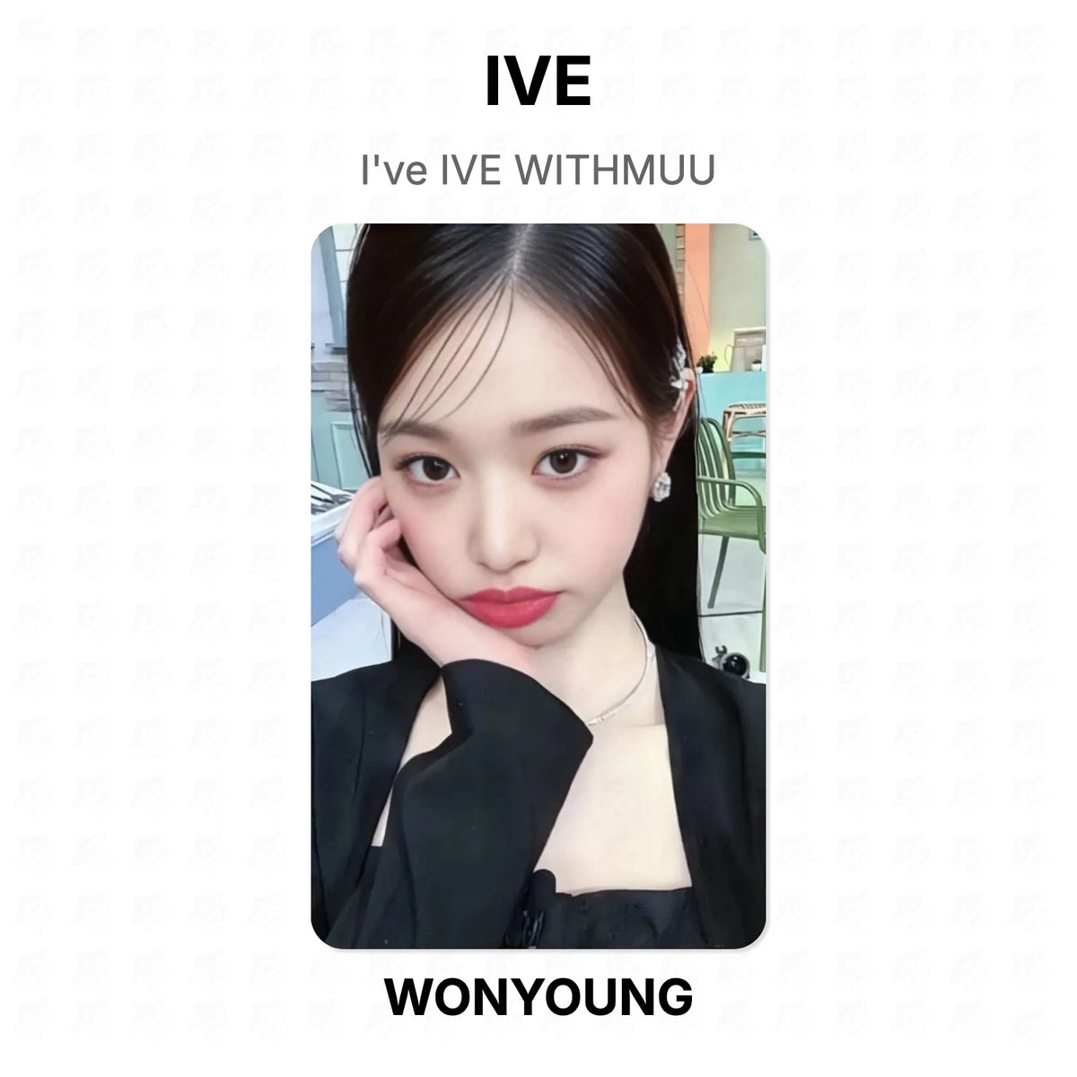 IVE I've IVE WITHMUU Official Photocard