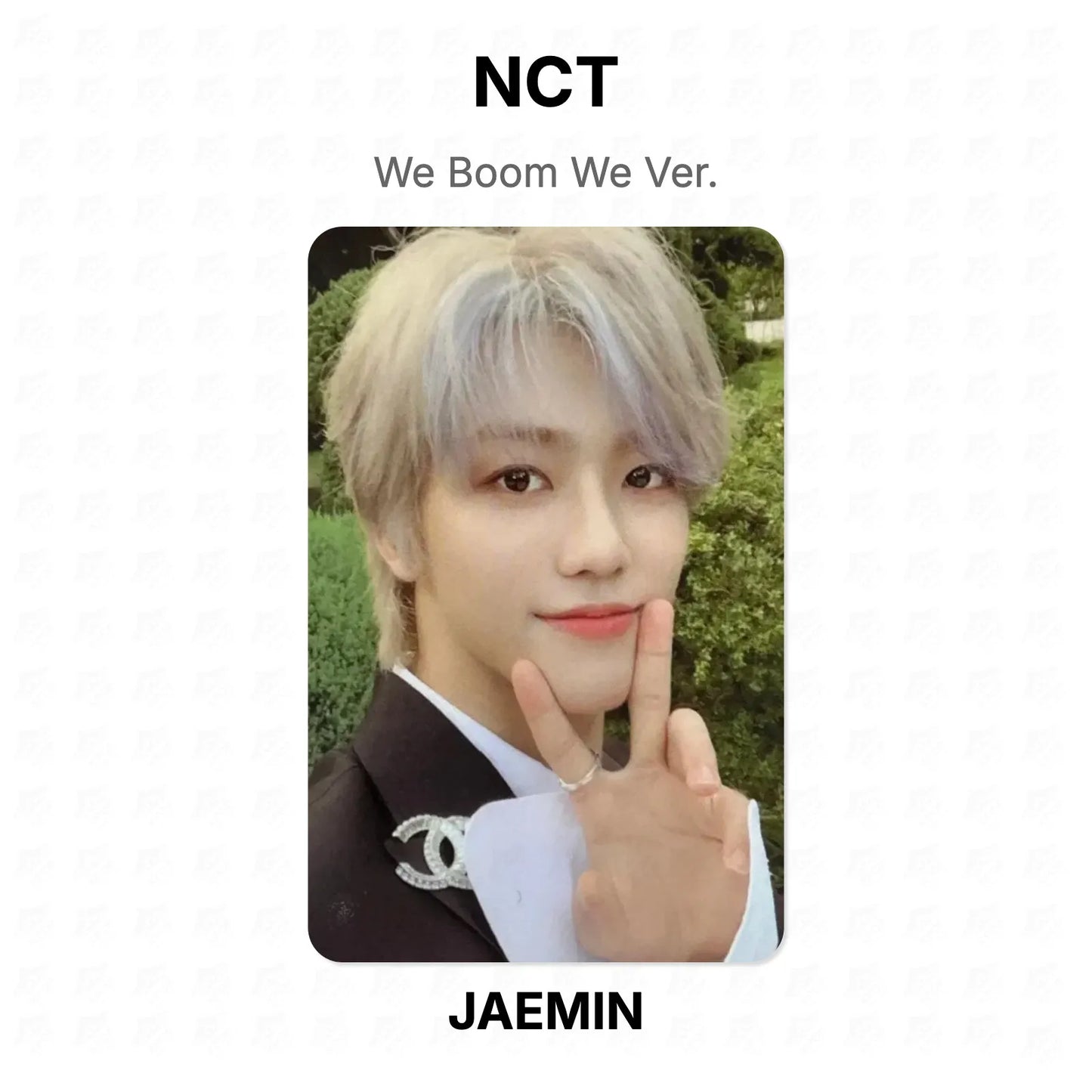NCT We Boom We Ver. Official Photocard