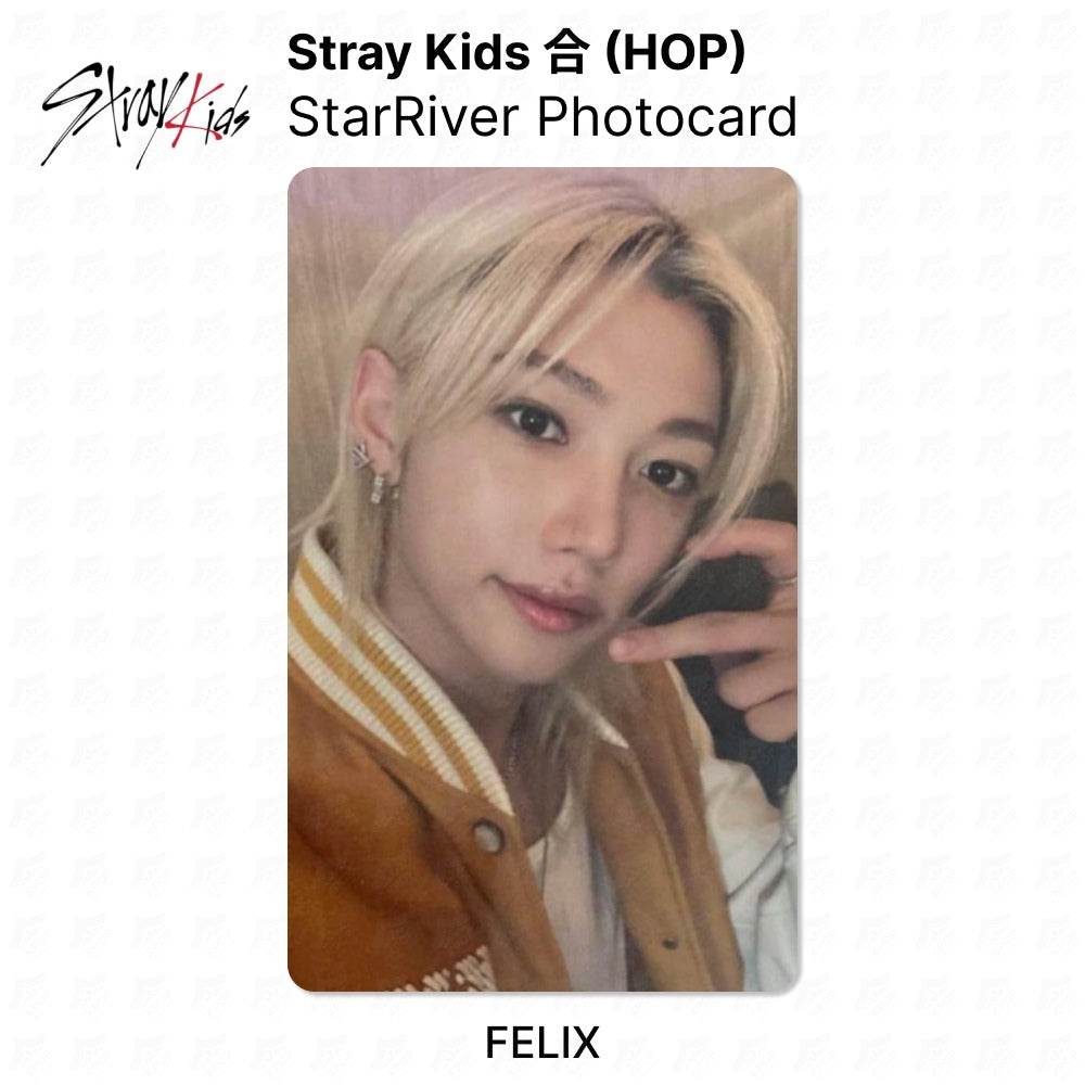 Stray Kids FELIX 01 Official Photocard - 合 HOP StarRiver KPOP Collectible | KPOP SeoulCity