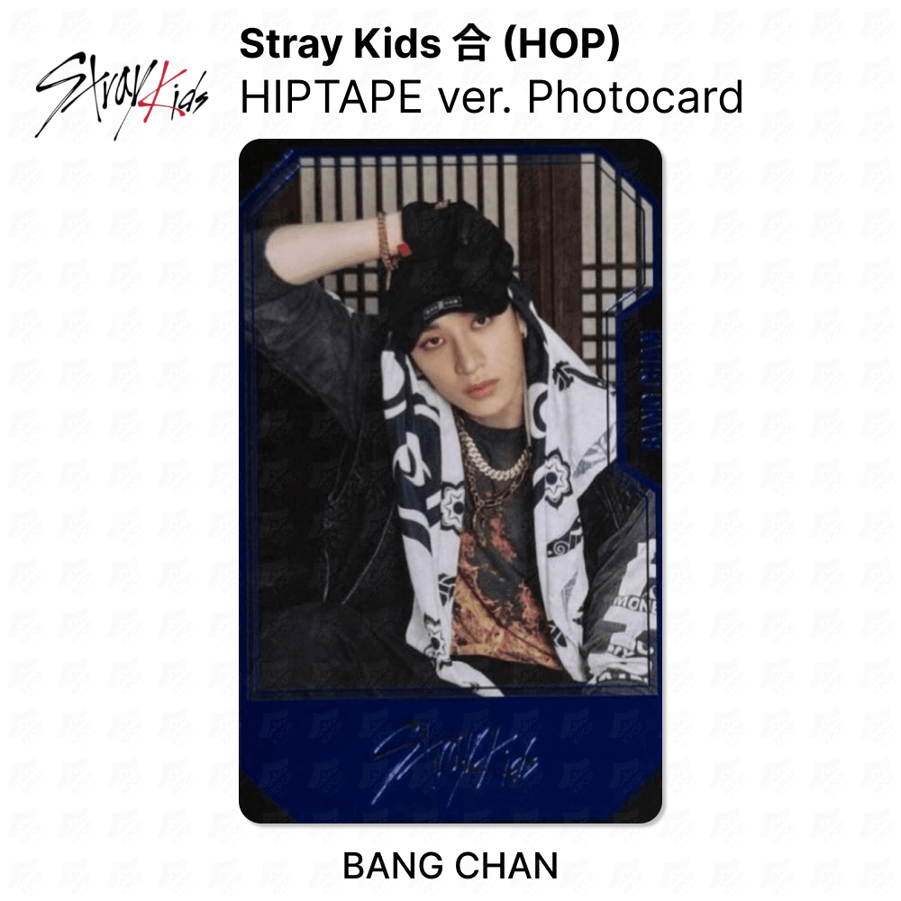 Stray Kids BANG CHAN 03 Official Photocard - 合 HOP HIPTAPE VER KPOP Collectible | KPOP SeoulCity