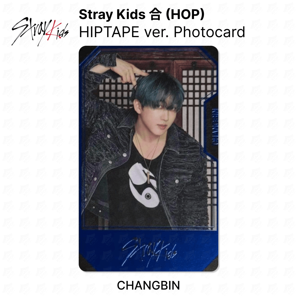 Stray Kids CHANGBIN 03 Official Photocard - 合 HOP HIPTAPE VER KPOP Collectible | KPOP SeoulCity