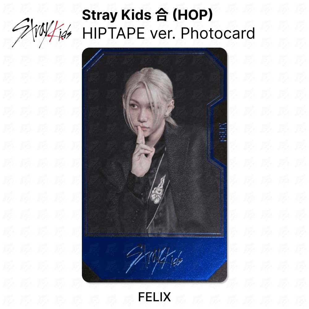 Stray Kids FELIX 02 Official Photocard - 合 HOP HIPTAPE VER KPOP Collectible | KPOP SeoulCity