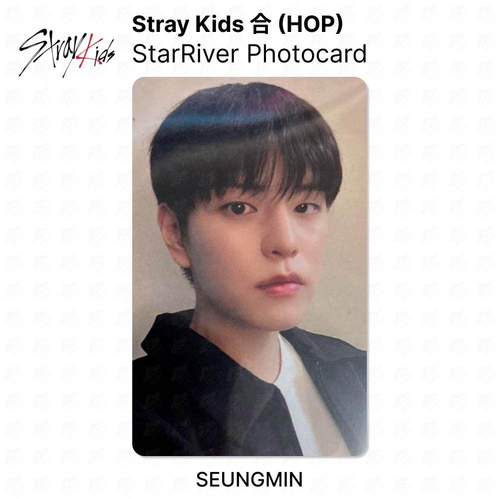 Stray Kids SEUNGMIN 02 Official Photocard - 合 HOP StarRiver KPOP Collectible | KPOP SeoulCity