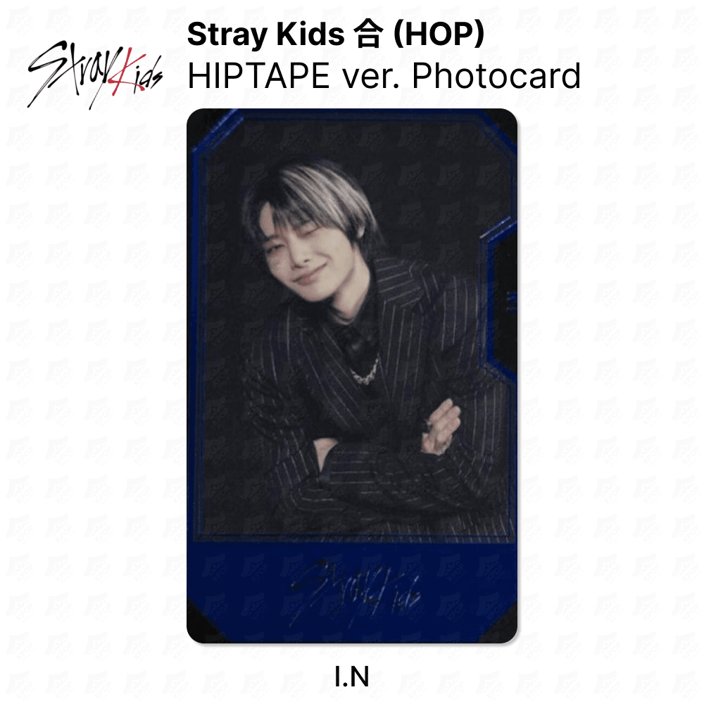 Stray Kids I.N 03 Official Photocard - 合 HOP HIPTAPE VER KPOP Collectible | KPOP SeoulCity