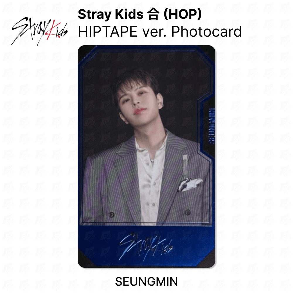 Stray Kids SEUNGMIN 02 Official Photocard - 合 HOP HIPTAPE VER KPOP Collectible | KPOP SeoulCity
