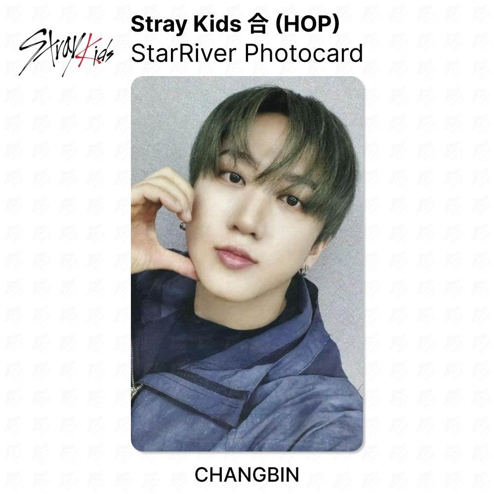 Stray Kids CHANGBIN 02 Official Photocard - 合 HOP StarRiver KPOP Collectible | KPOP SeoulCity