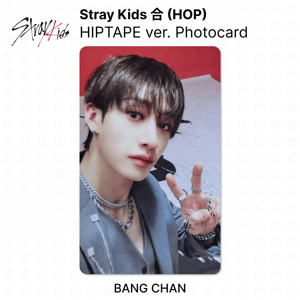 Stray Kids BANG CHAN 02 Official Photocard - 合 HOP HIPTAPE VER KPOP Collectible | KPOP SeoulCity