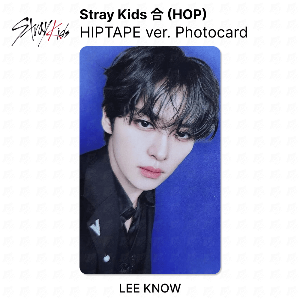 Stray Kids LEE KNOW 03 Official Photocard - 合 HOP HIPTAPE VER KPOP Collectible | KPOP SeoulCity