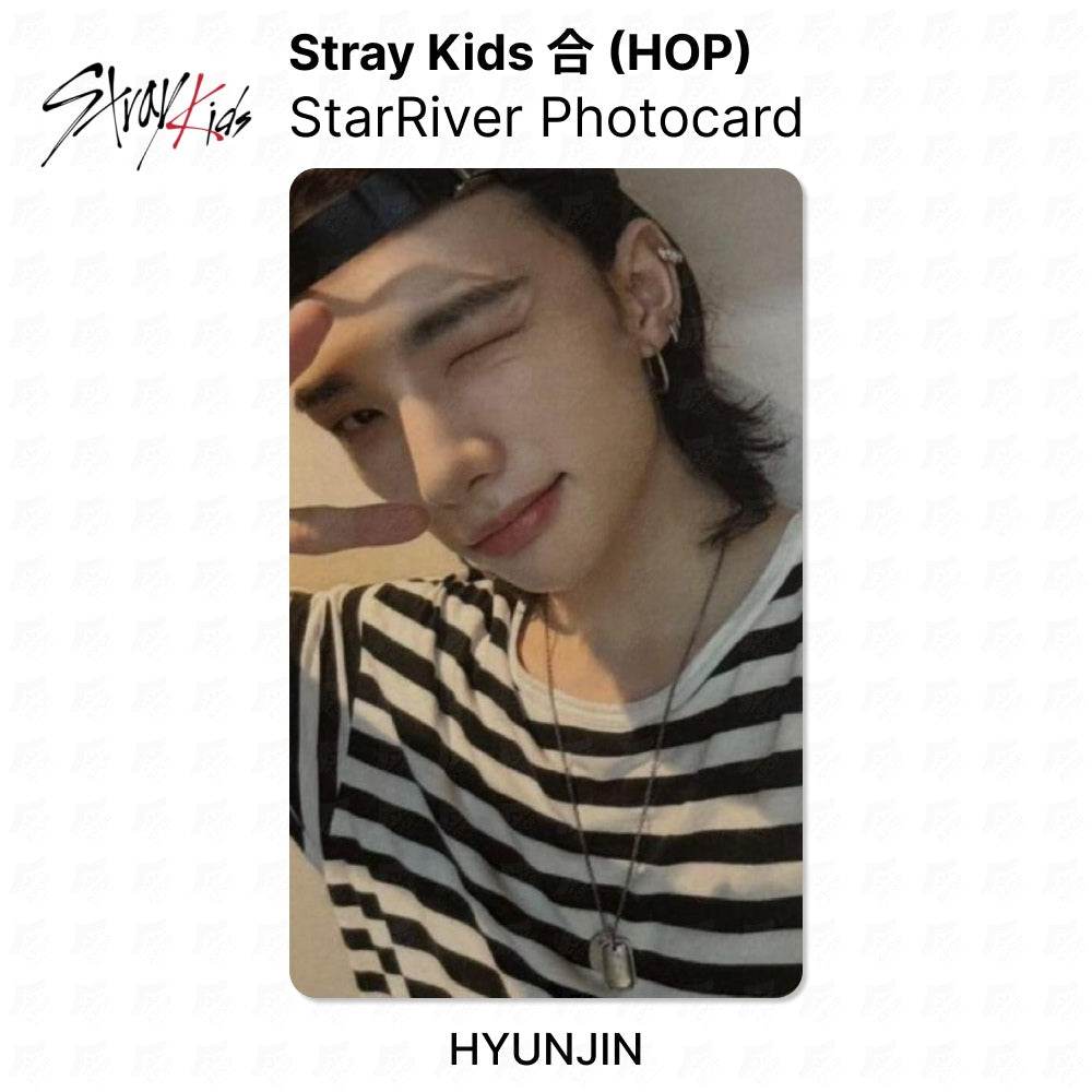 Stray Kids HYUNJIN 01 Official Photocard - 合 HOP StarRiver KPOP Collectible | KPOP SeoulCity
