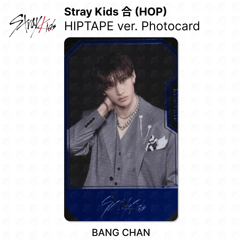 Stray Kids BANG CHAN 01 Official Photocard - 合 HOP HIPTAPE VER KPOP Collectible | KPOP SeoulCity