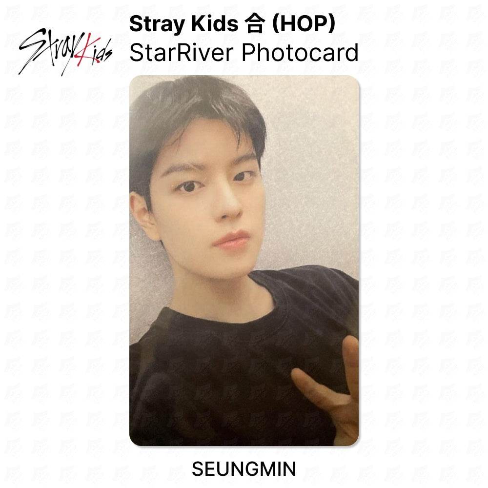Stray Kids SEUNGMIN 01 Official Photocard - 合 HOP StarRiver KPOP Collectible | KPOP SeoulCity