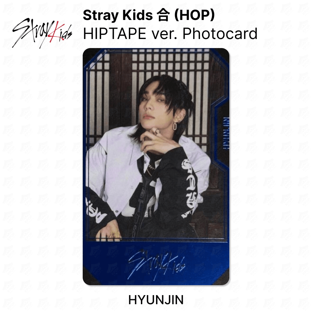 Stray Kids HYUNJIN 03 Official Photocard - 合 HOP HIPTAPE VER KPOP Collectible | KPOP SeoulCity