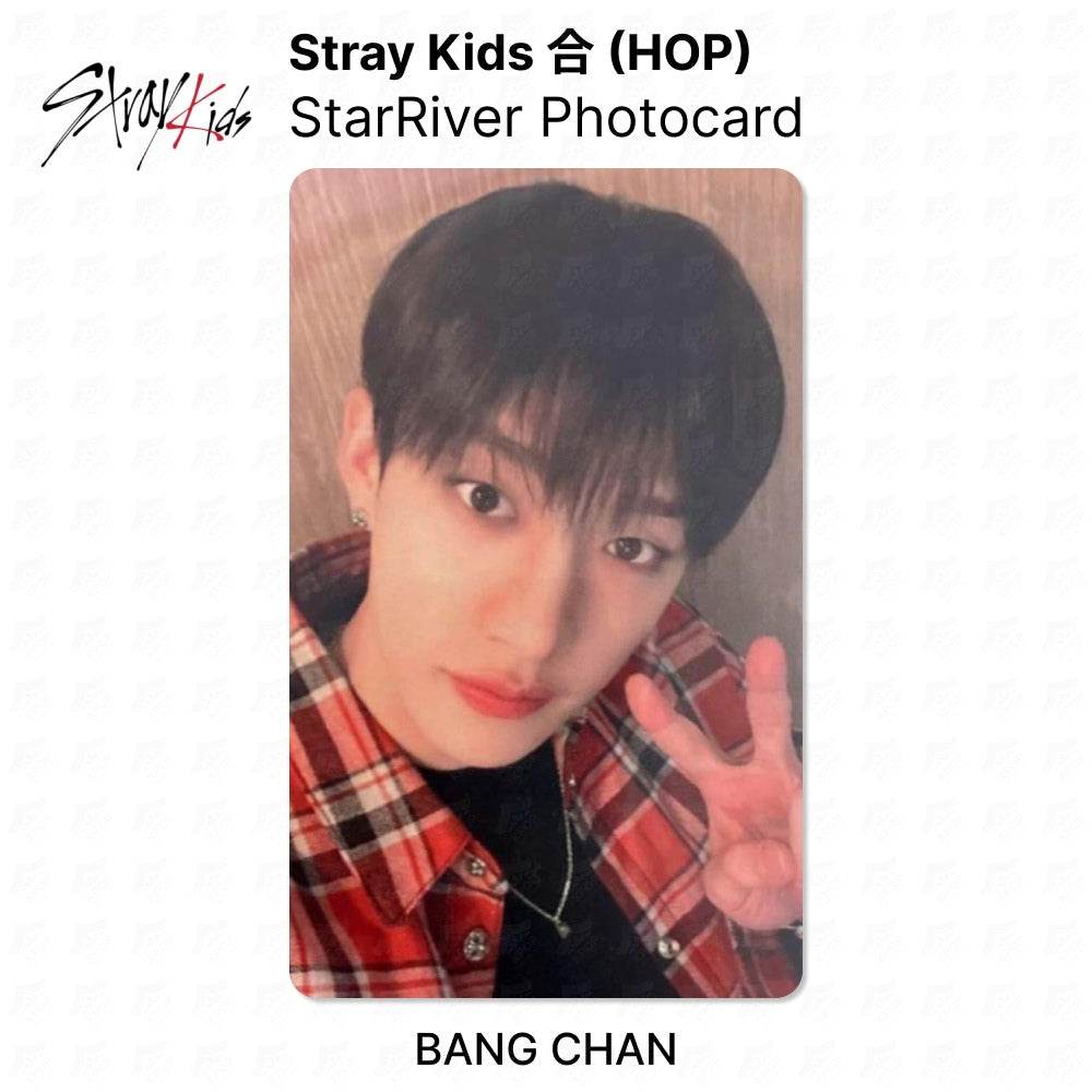 Stray Kids BANG CHAN 01 Official Photocard - 合 HOP StarRiver KPOP Collectible | KPOP SeoulCity