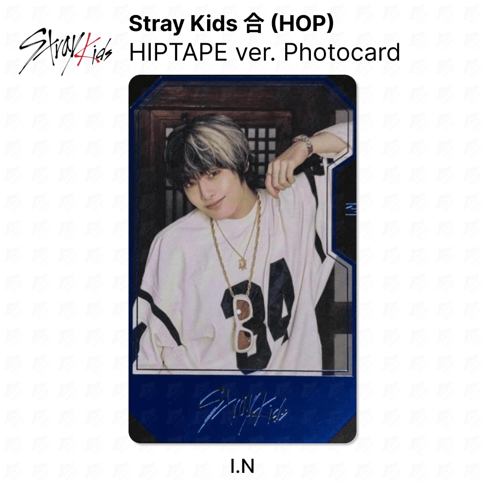 Stray Kids I.N 01 Official Photocard - 合 HOP HIPTAPE VER KPOP Collectible | KPOP SeoulCity