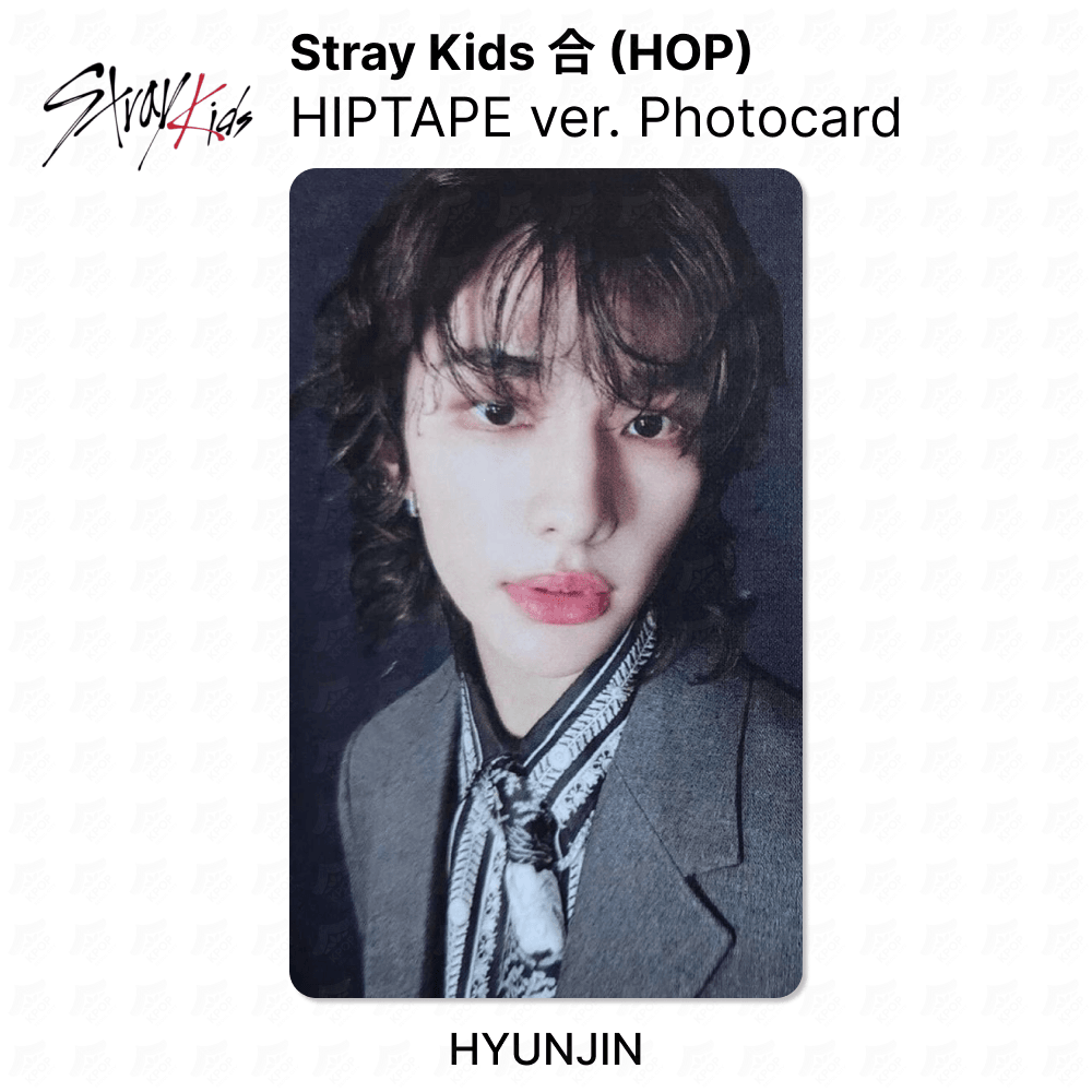 Stray Kids HYUNJIN 01 Official Photocard - 合 HOP HIPTAPE VER KPOP Collectible | KPOP SeoulCity