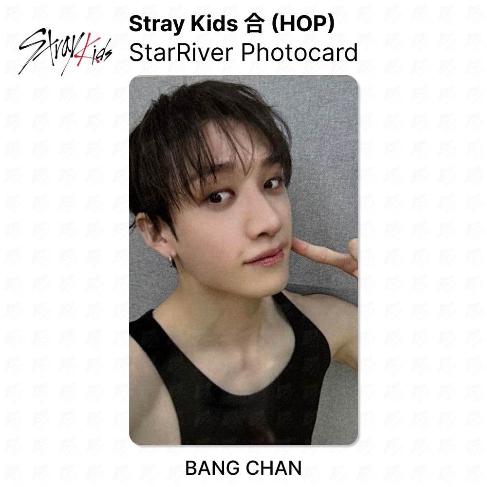Stray Kids BANG CHAN 02 Official Photocard - 合 HOP StarRiver KPOP Collectible | KPOP SeoulCity