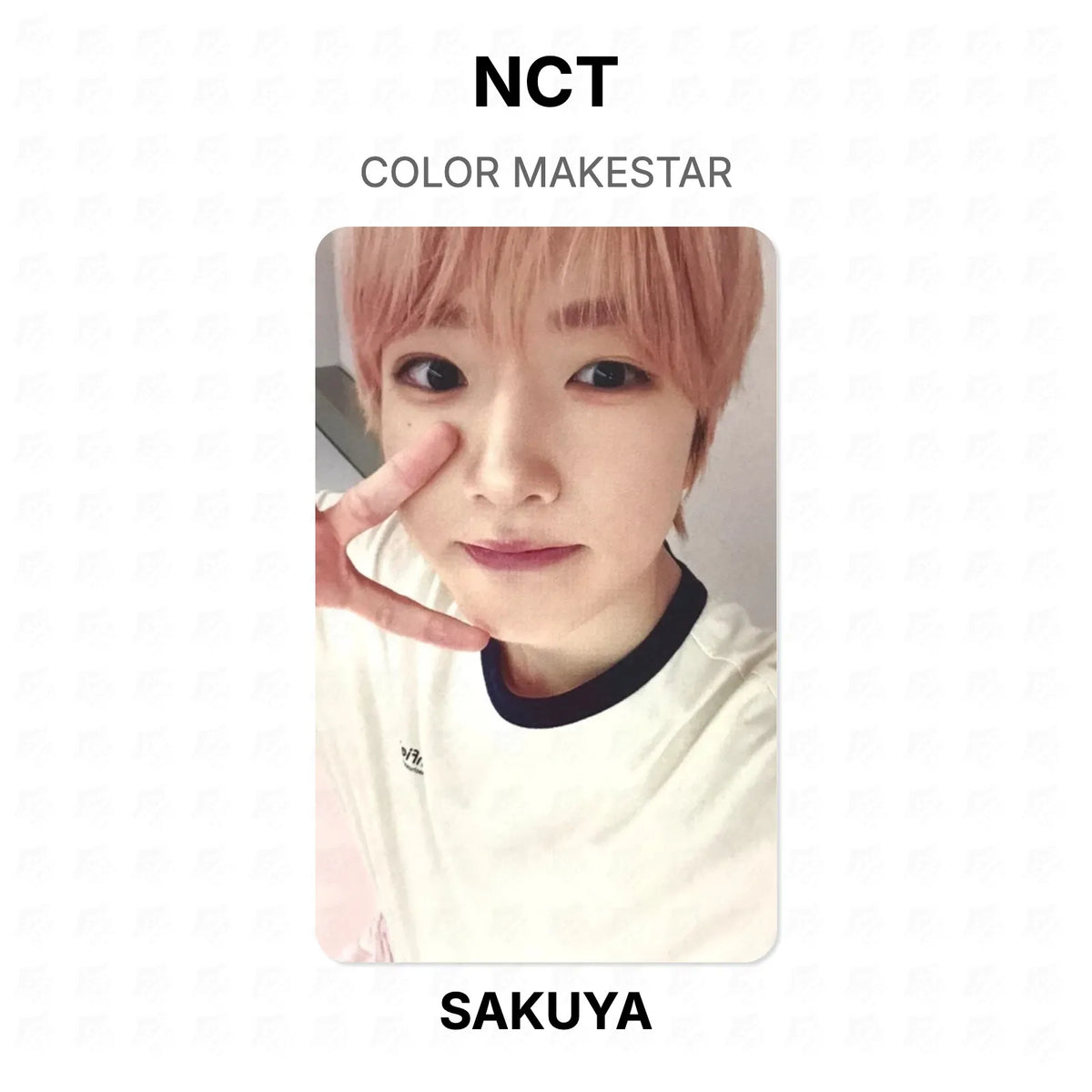 NCT COLOR MAKESTAR Official Photocard