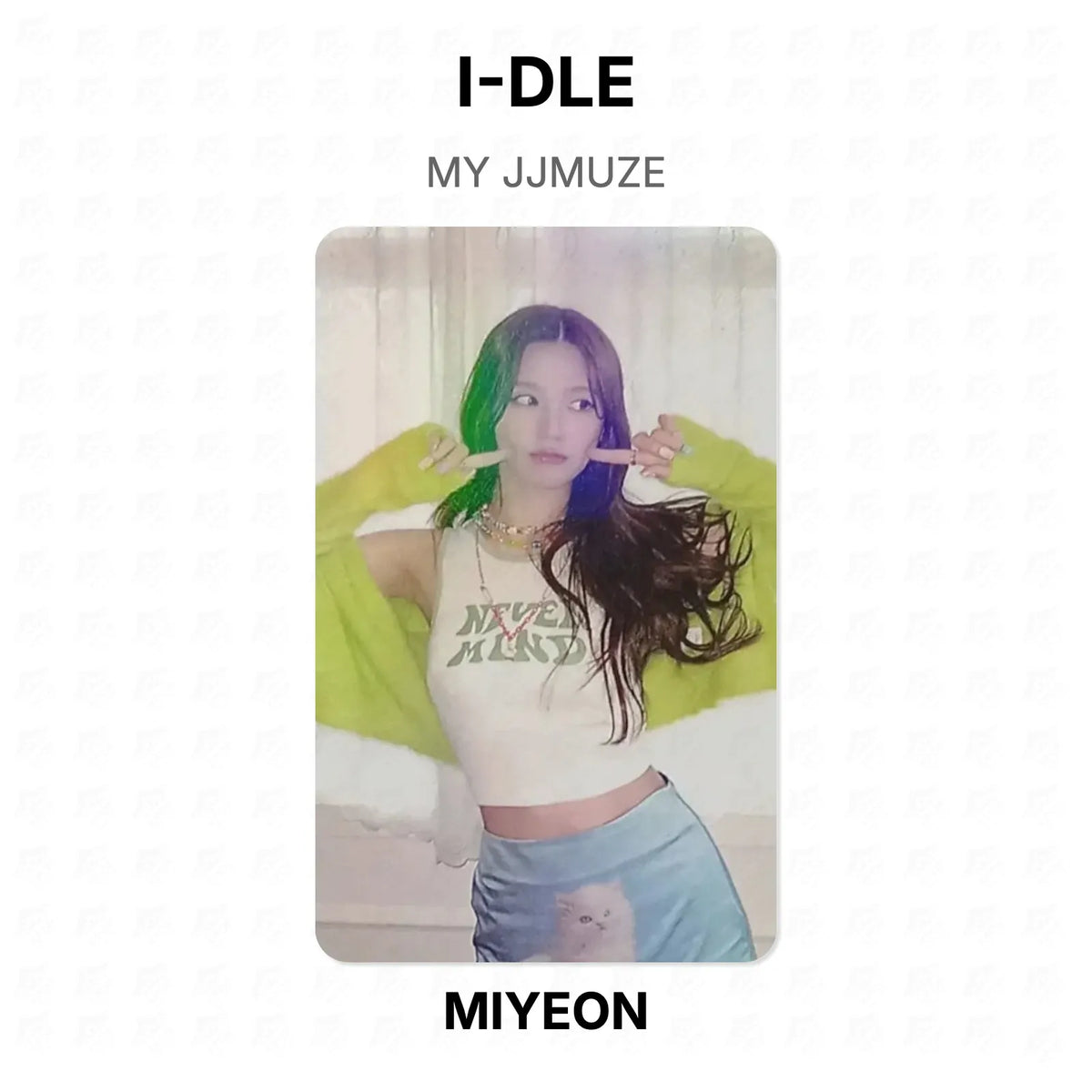 I-DLE MY JJMUZE Official Photocard