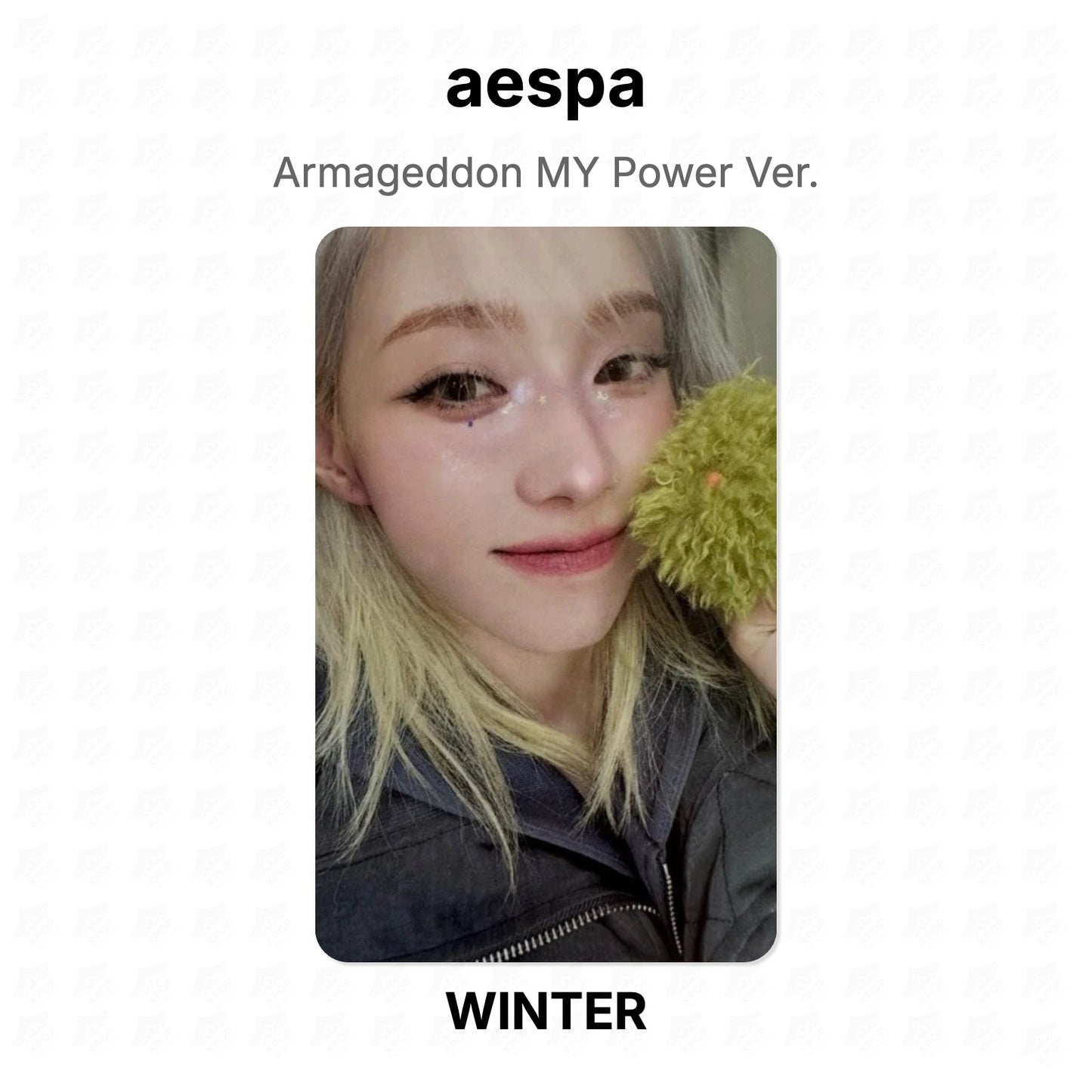 aespa Armageddon MY Power Ver. Official Photocard