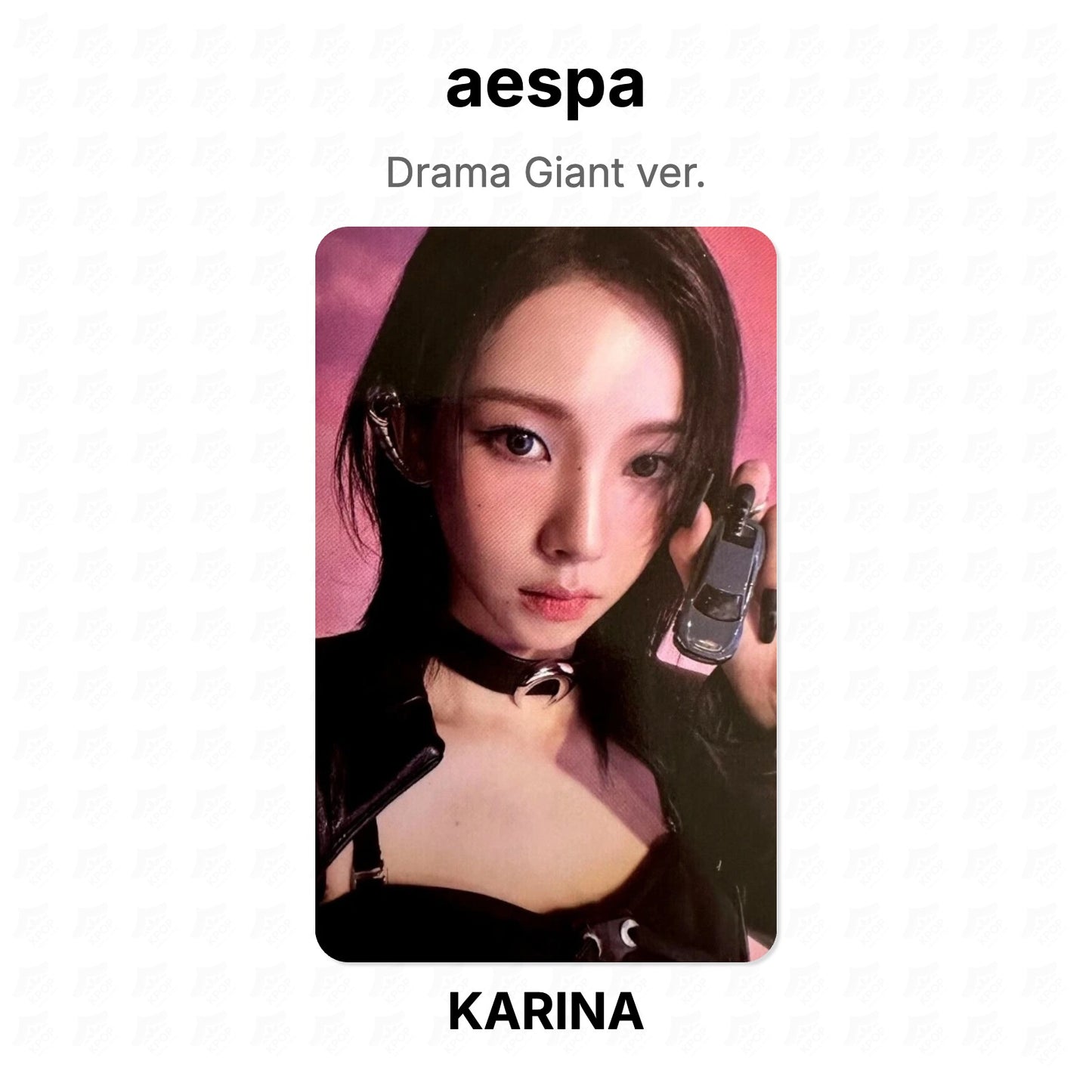 aespa Drama Giant ver. Official Photocard