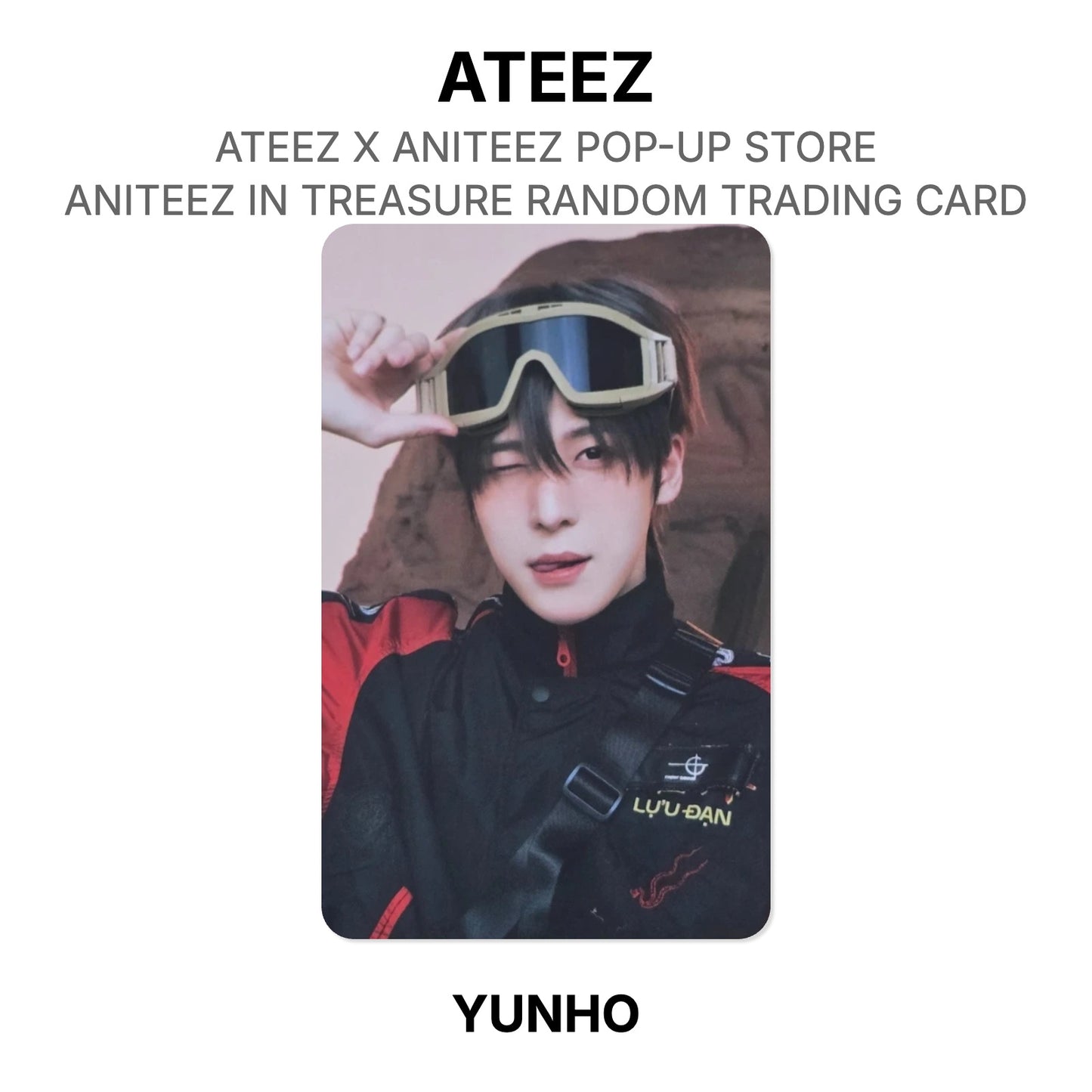 ATEEZ X ANITEEZ POP-UP STORE ANITEEZ IN TREASURE RANDOM TRADING CARD Official Photocard