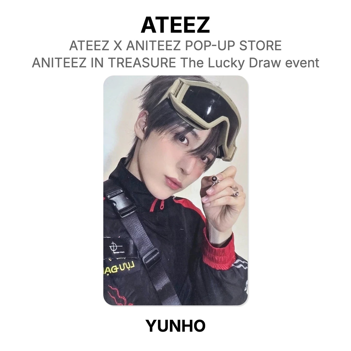 ATEEZ X ANITEEZ POP-UP STORE ANITEEZ IN TREASURE The Lucky Draw event Official Photocard