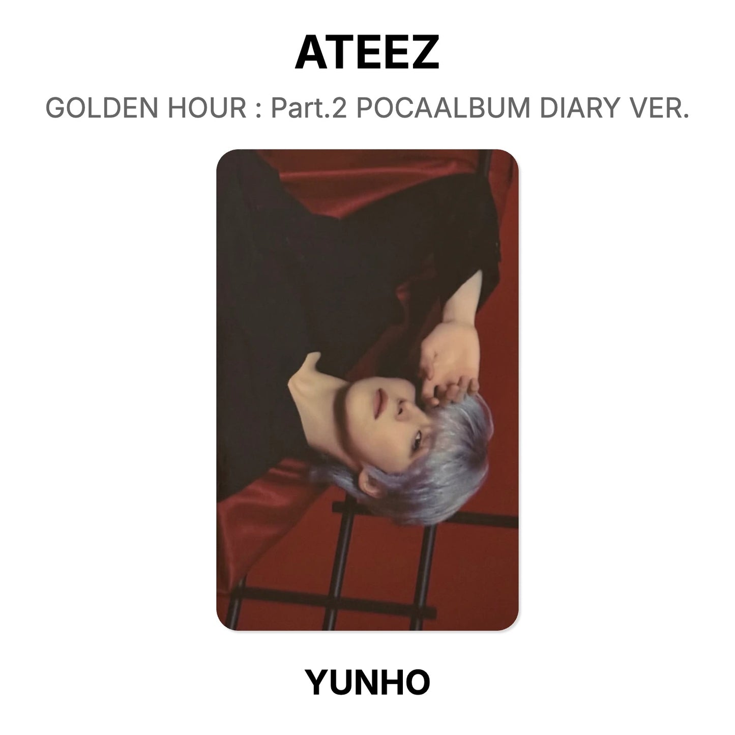 ATEEZ GOLDEN HOUR : Part.2 POCAALBUM DIARY VER. photocard oficial