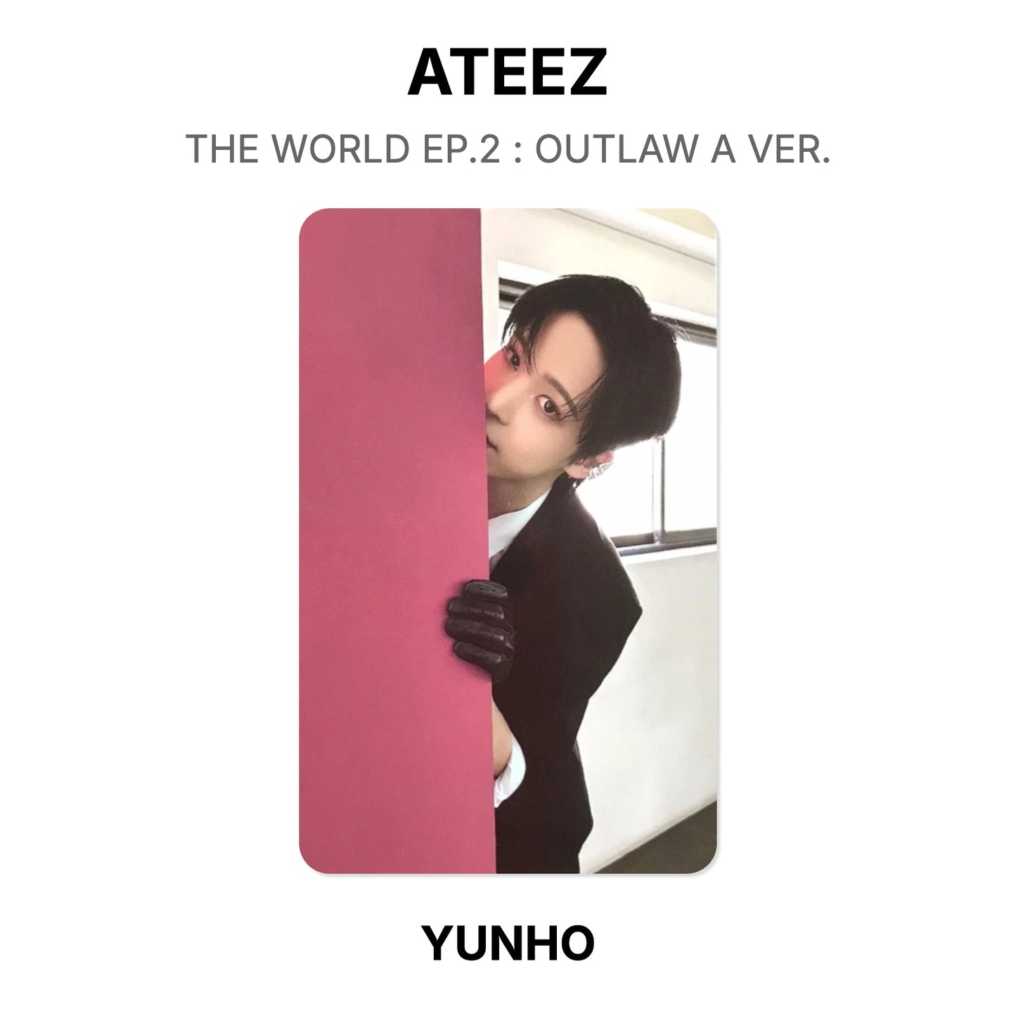 ATEEZ THE WORLD EP.2 : OUTLAW A VER. Official Photocard